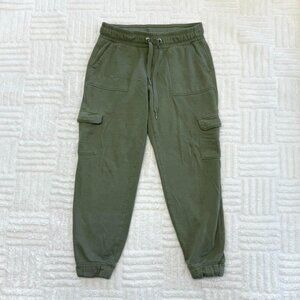 Calvin Klein cargo sweatpants green joggers